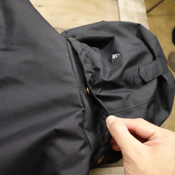 Mountain Horse Windsor Jacket Women’s Medium Black Navy Hooded Equestrian - Picture 14 of 16